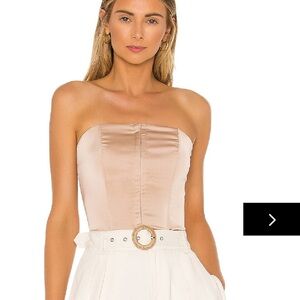 superdown Cailyn Coset Top in XXS